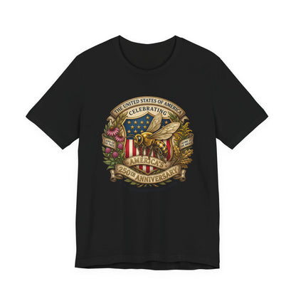 Celebrating America 250th Anniversary Bee Emblem