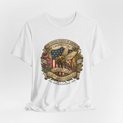 Celebrating America 250th Anniversary Bee Emblem