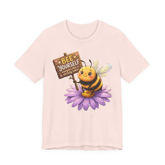 Cute Bee on Flower