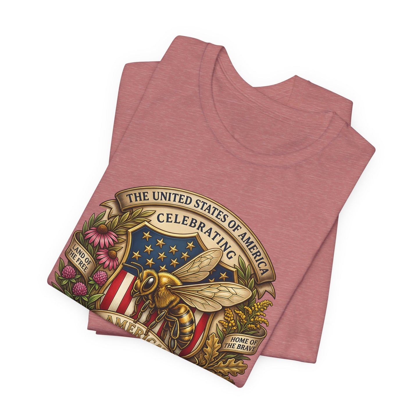 Celebrating America 250th Anniversary Bee Emblem