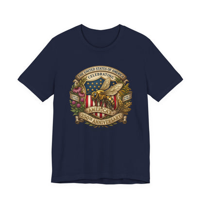 Celebrating America 250th Anniversary Bee Emblem